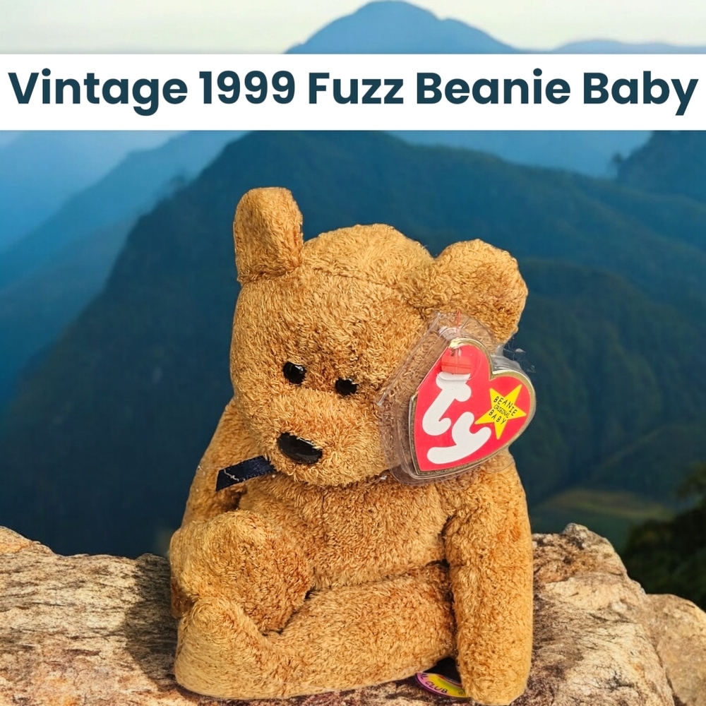 Vintage Beanie Baby FUZZ